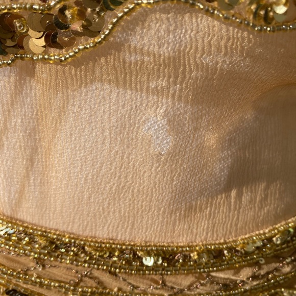 Stunning couture gold dress - Picture 11 of 11